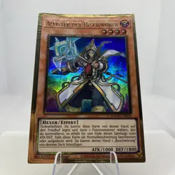 Yugioh Aleister Der Beschworer MAGO-DE016 Premium Gold Rare NM - Image 3