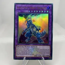 Yugioh Blue-Eyes Tyrant Dragon 25LP-EN019 Ultra Rare with Stamp NM - Image 1