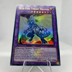 Yugioh Blue-Eyes Tyrant Dragon 25LP-EN019 Ultra Rare with Stamp NM - Image 3