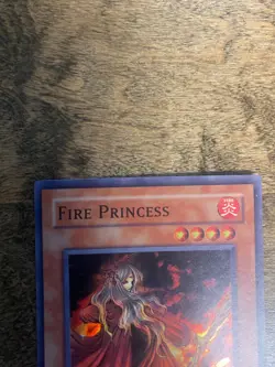 Yu-Gi-Oh! 1st Edition Fire Princess #LON-034 Light Play - Image 2