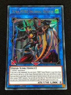 Yugioh Xtra Hero Infernal Devicer DUOV-EN013 1st Ultra (NM) - Image 1