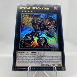Yugioh Ryzeal Detonator 25LP-EN014 Ultra Rare with Stamp NM - Image 3