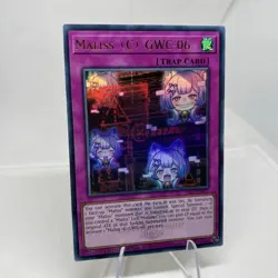 Yugioh Maliss C GWC-06 25LP-EN017 Ultra Rare with Stamp NM - Image 5