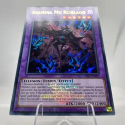 Yugioh Azamina Mu Rcielago 25LP-EN011 Ultra Rare with Stamp NM - Image 4