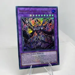 Yugioh Mementomictlan Tecuhtlica - Creation King 25LP-EN009 Ultra Rare Stamp NM - Image 5
