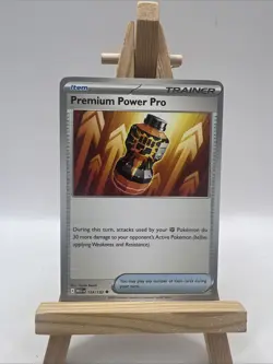 Premium Power Pro 124/132 Pokemon Trainer Card ME01: Mega Evolution NM/M - Image 1