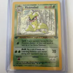 Pokemon TCG Victreebel Jungle 1st Edition Holo Card 14/64 Unlimited Rare LP/NM - Image 1