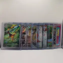 Pokemon Card Bundle - 9 Full Art Rares from Scarlet & Violet Era Japanese NM - Image 1
