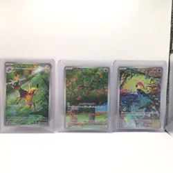 Pokemon Card Bundle - 9 Full Art Rares from Scarlet & Violet Era Japanese NM - Image 2