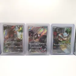 Pokemon Card Bundle - 9 Full Art Rares from Scarlet & Violet Era Japanese NM - Image 3