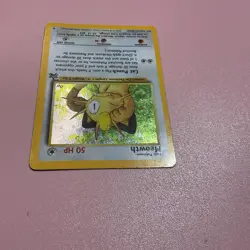 Meowth #10 Black Star Promo Holo W/ Swirl 2000 Vintage Pokemon Card WOTC - Image 4