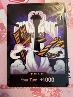 Don!! Card (Caesar Clown Foil) PRB02 One Piece The Best Vol. 2 - Image 1