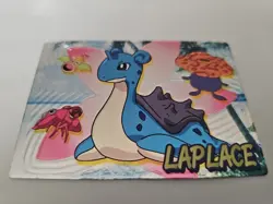 Lapras (Laplace) Embossed Holo Promo Meiji Japanese Pokemon Get Card - Image 1