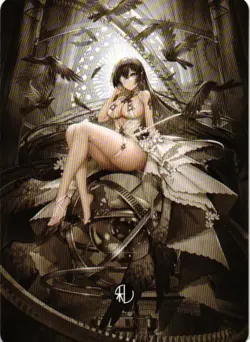 SEMIRAMIS Artwork by Cenangam JK Holographic Collectible Anime Card - Image 2