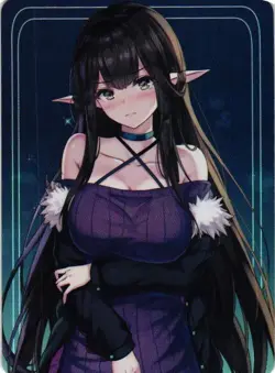 SEMIRAMIS Artwork by Cenangam JK Holographic Collectible Anime Card - Image 1