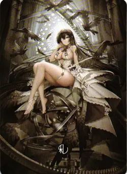 SEMIRAMIS Artwork by Cenangam JK Holographic Collectible Anime Card - Image 2