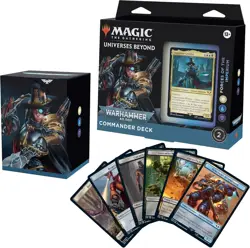MTG Commander Decks Warhammer 40K Universes Beyond [Full Case / Set of 4] SEALED - Image 4