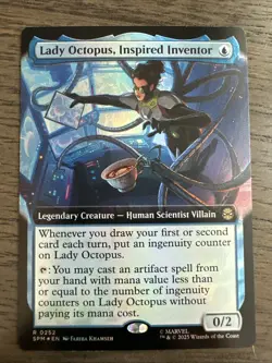 Lady Octopus, (Extended Art) (R) MTG Spider-Man (SPM) Non Foil 0252 - Image 1
