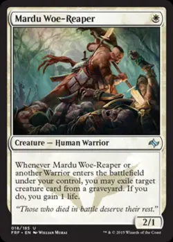 Mardu Woe-Reaper - Light Play MTG Fate Reforged - Image 1