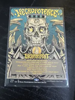 Necropotence Secret Lair: 30th Anniversary Countdown Kit Regular MTG Magic NM - Image 1