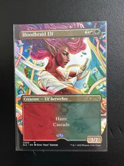 MTG Bloodbraid Elf Secret Lair 30th Anniversary Countdown Kit Regular #2009 NM - Image 1