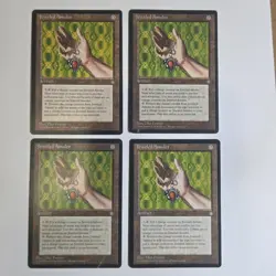 Jeweled Amulet ×4 - Ice Age 1995 - NM/LP - Vintage Artifact Set - MTG - Image 1
