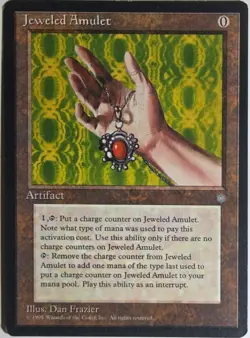 Jeweled Amulet ×4 - Ice Age 1995 - NM/LP - Vintage Artifact Set - MTG - Image 4
