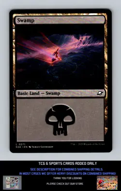 Edge of Eternities #271 Swamp (0271) Land MTG - Image 1