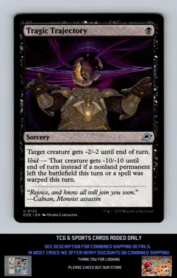 Edge of Eternities #122 Tragic Trajectory Uncommon MTG - Image 1