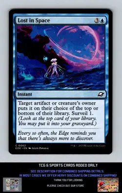 Edge of Eternities #62 Lost In Space Common MTG - Image 1
