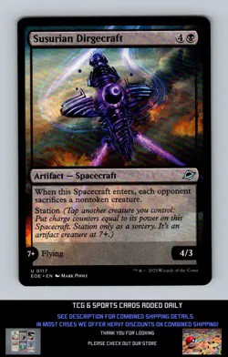 Edge of Eternities #117 Susurian Dirgecraft Uncommon MTG - Image 1