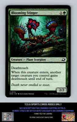 Edge of Eternities #174 Blooming Stinger Common MTG - Image 1