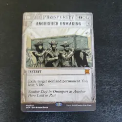 MTG Breaking News (OTP 035) Anguished Unmaking - NM - Mythic - Image 1