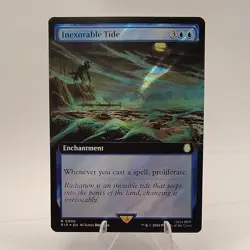 Inexorable Tide Extended Art Surge Foil MTG Universes Beyond Fallout R0988 NM - Image 1