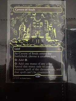 Cavern of Souls Neon Ink Yellow WPN Gateway Promos 0410b MTG Magic The Gathering - Image 1