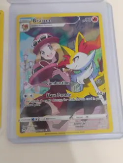 Pokemon Braixen/Parasect Trainer Gallery/Solrock Galarian Gallery Holo Cards - Image 2