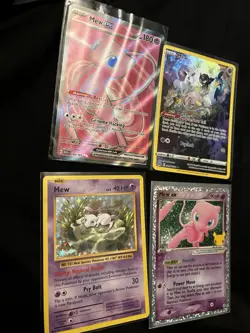 Pokemon Mew Mew EX 4 Card Lot - Image 2