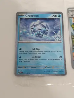 Pokemon Sealed Chien-Pao/Alakazam Knockout Collection/Snowflake Promo Holo Cards - Image 4