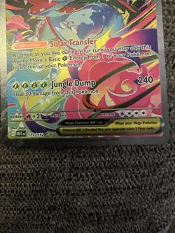 Mega Venusaur EX 177/132 - SIR - Mega Evolution Base Set - Pokemon TCG - Image 3
