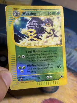 Weezing 32/165 Expedition Set E Reader Series Vintage Reverse Holo Rare Pokemon - Image 3