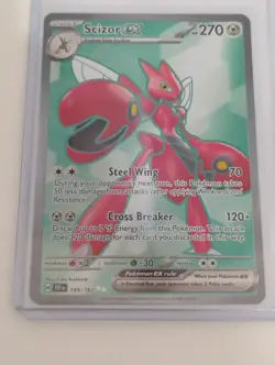 Pokemon Scizor Full Art/Gold Secret Rare/Noibat Illustration Rare/Full Art Cards - Image 4