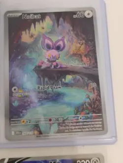 Pokemon Scizor Full Art/Gold Secret Rare/Noibat Illustration Rare/Full Art Cards - Image 5