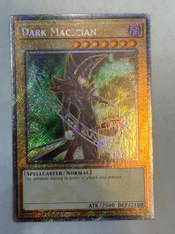 YUGIOH- Dark Magician (6th Art) - RA04-EN106 - Platinum Secret Rare - 1st Ed - Image 1