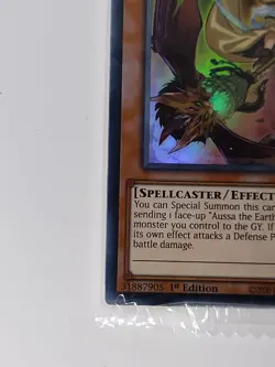 SDCH-EN037 Familiar-Possessed Aussa + Token SEALED 1st Edition Ultra Rare YuGiOh - Image 5