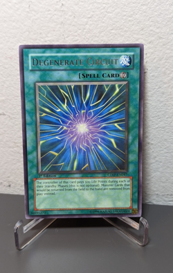 Degenerate Circuit CDIP-EN047 YuGiOh! TCG 1st Edition Rare - NM - Image 1