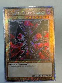 YUGIOH- Red-Eyes Black Dragon - RA03-EN081 - Platinum Secret Rare - 1st Edition - Image 1