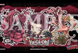 YuGiOh Playmat Exclusive Akiza BLACKROSE DRAGON NYCC 2025 KONAMI Exclusive - Image 1