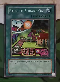 X 1 Back To Square One LP Yugioh DR3-EN104 - Image 1