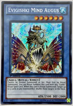HA05-EN051 Evigishki Mind Augus - Secret Rare 1st Edition Near Mint YuGiOh Card - Image 1