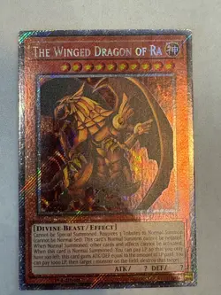 YUGIOH- The Winged Dragon of Ra - RA04-EN118 - Platinum Secret Rare - 1st Ed - Image 1